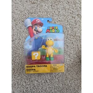 Jakks Pacific Toys -Super Mario Figure Pack - KOOPA TROOPA with Block